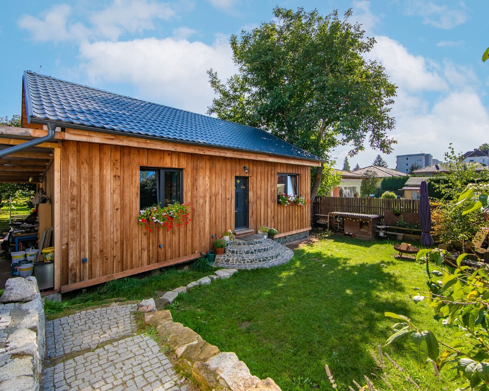 PRODÁNO: Dřevostavba, Prodej, rodinný dům, 85 m², Zbůch ul. U Trati